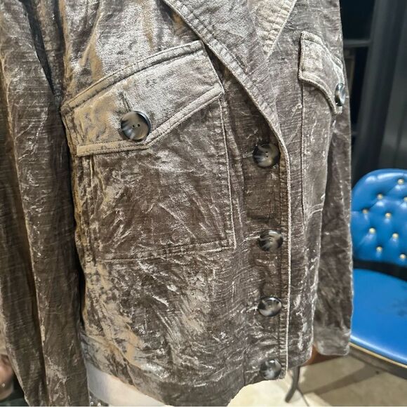 Cabi Deep Olive Green Sunday Topper Jacket Size Medium - Picture 8 of 12